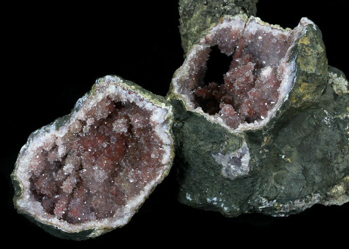 Quartz Perimorph (Stalactitic) Geode - Morocco #32035